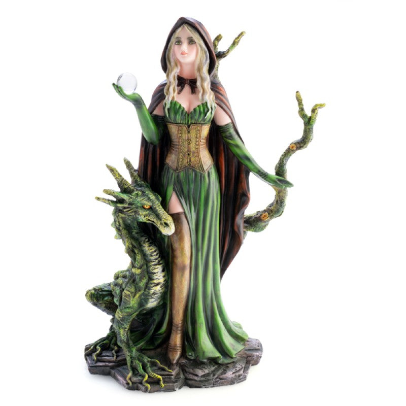 Lady of the Forest & her Dragon, Emerald